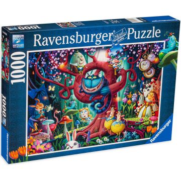 Puzzle Ravensburger din 1000 de piese - Alice în Țara Minunilor