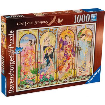 Puzzle Ravensburger din 1000 de piese - Cele patru anotimpuri