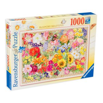 Puzzle Ravensburger din 1000 de piese - Flori