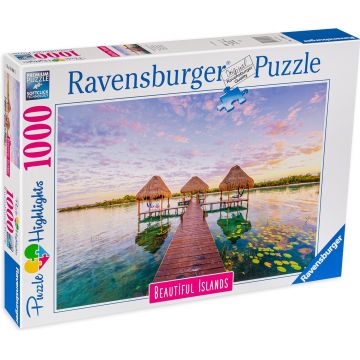 Puzzle Ravensburger din 1000 de piese - Insula Frumoasă