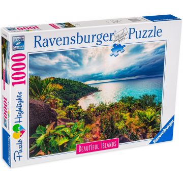 Puzzle Ravensburger din 1000 de piese - Peisaj hawaiian