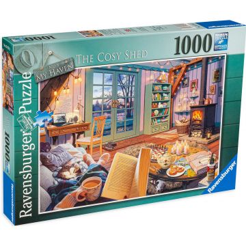 Puzzle Ravensburger din 1000 de piese - The Cosy Shed