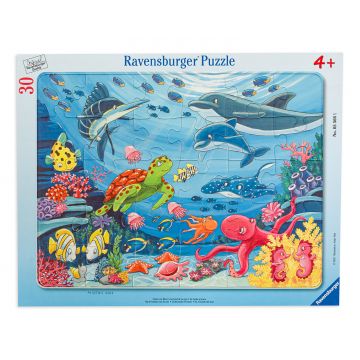 Puzzle Ravensburger din 30 de piese - Jos în mare