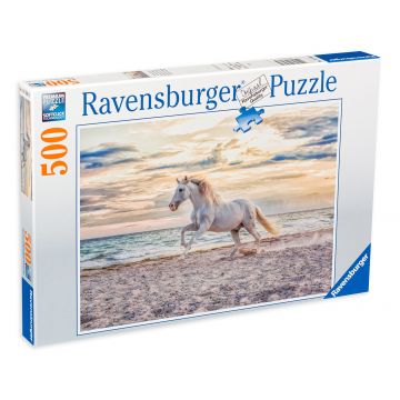 Puzzle Ravensburger din 500 de piese - Cal in galop