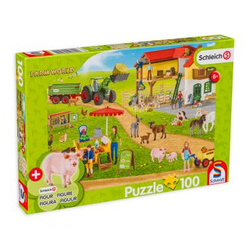 Puzzle Schmidt din 100 de piese - In Ferma