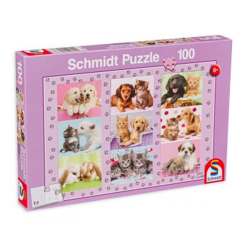 Puzzle Schmidt din 100 de piese - Prieteni