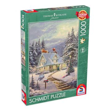 Puzzle Schmidt din 1000 de piese -  Ajunul Crăciunului