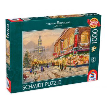 Puzzle Schmidt din 1000 de piese - Atmosferă de Crăciun