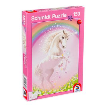 Puzzle Schmidt din 150 de piese - Unicorn roz