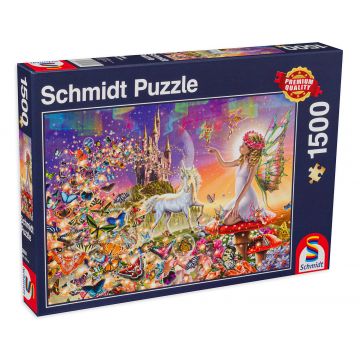 Puzzle Schmidt din 1500 de piese - O lume magica