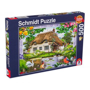 Puzzle Schmidt din 500 de piese - Casuta romantica