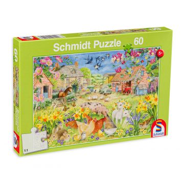 Puzzle Schmidt din 60 de piese - Ferma