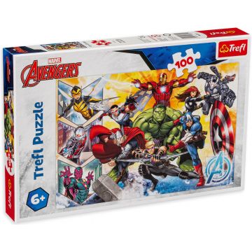 Puzzle Trefl din 100 de piese - Răzbunătorii