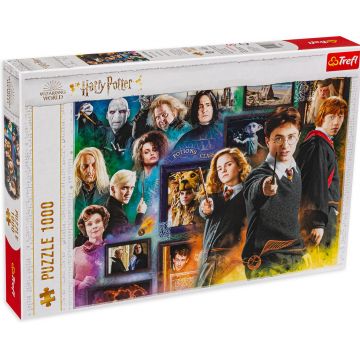 Puzzle Trefl din 1000 de piese - Lumea lui Harry Potter