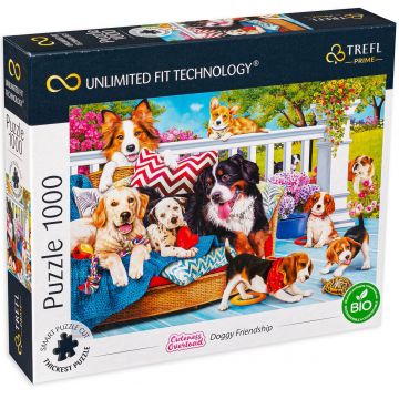 Puzzle Trefl din 1000 de piese - Prietenie