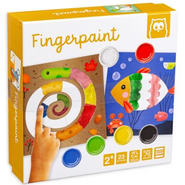 Set creatie Eurekakids - Deseneaza cu degetele