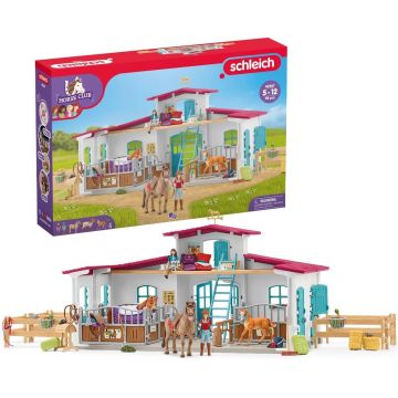 Set de joc  Schleich Horse Club - Centrul de echitatie Lakeside, 115 piese
