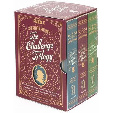 Set de jocuri de logica Professor Puzzle - THE CHALLENGE TRILOGY