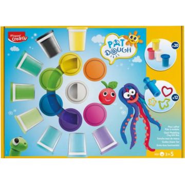Set de modelare Maped Creativ - Cu forme , 20 de culori