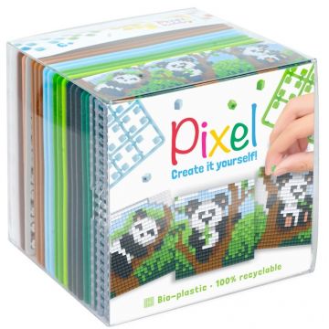 Set de pixeli creativi Pixelhobby Classic - Cube, Pandy