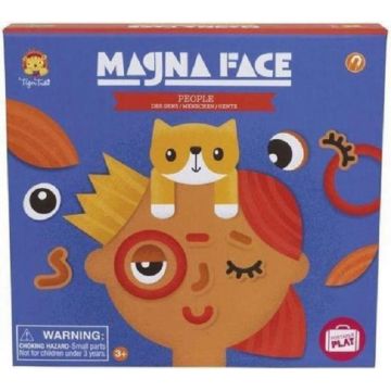 Tiger Tribe Set de jocuri - Fețe magnetice, oameni