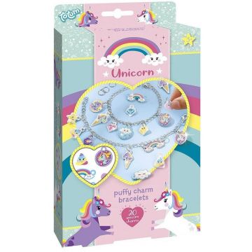 Totum - brățări cu brelocuri DIY cu unicorn
