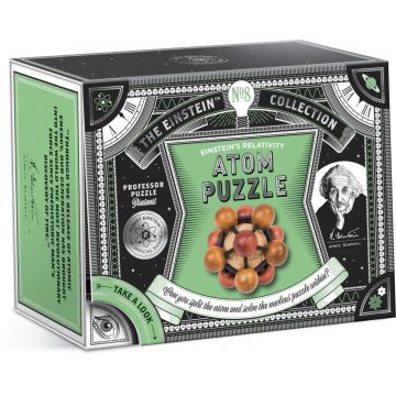 Un puzzle de logică Professor Puzzle -Atom