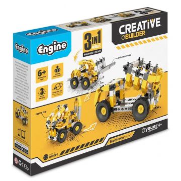 3 în 1 Engino Creative Builder - Camion basculant