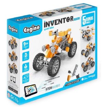 5 în 1 Engino Inventor Mecanică Engino Inventor - Quadriciclu