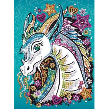 Artă cu paiete - Artă cu paiete, Dragon