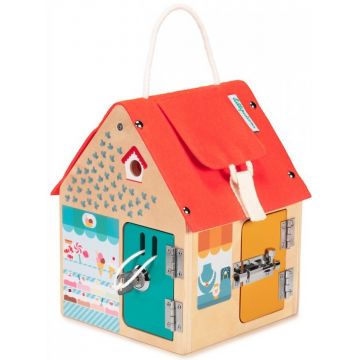 Casa din lemn cu încuietori Lilliputiens