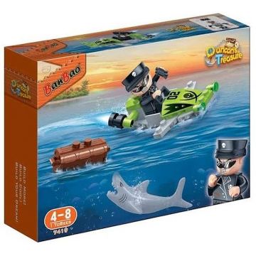 Constructor BanBao - Duncan's Treasure: Exploration Scooter, 34 de piese