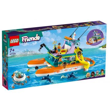 Constructor LEGO Friends - Barcă de salvare marină (41734)