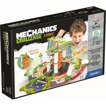 Constructor magnetic Geomag - Mechanics Challenge Strike!, 185 de piese