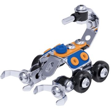 Constructor metalic  Raya Toys - Magical Model, Scorpion, 71 de piese