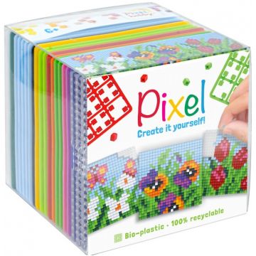 Creative Pixel Cube Pixelhobby - Pixel Classic, Flori