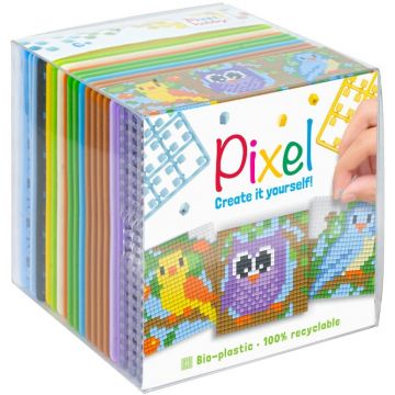 Creative Pixel Cube Pixelhobby - Pixel Classic, Păsări