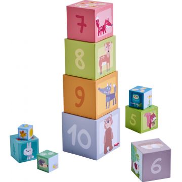 Cuburi de carton Haba - Prietenii pădurii