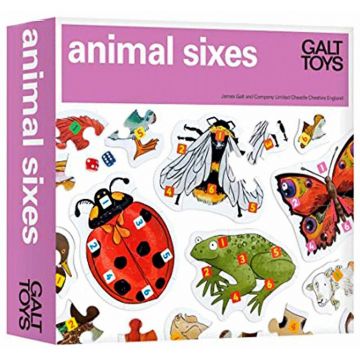 Galt Kids Puzzle Game - Colecționează animalele, 74 piese