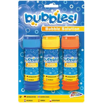 Grafix Bubble Refill Set - Bubble, 60 ml, 3 bucăți
