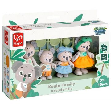 Hape - Familie de koala, 10 bucăți