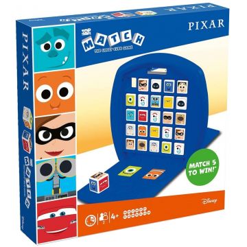 Joc cu cărți și cuburi Top Trumps Match - Pixar