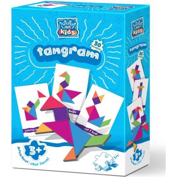 Joc de puzzle pentru copii Art Puzzle din 7 piese - Tangram