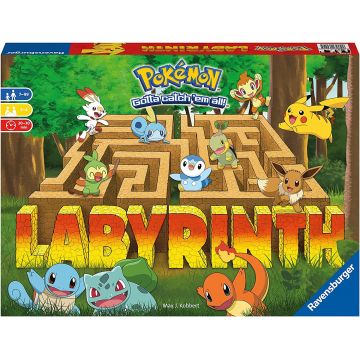 Joc de societate Ravensburger - Pokemon Labyrinth - pentru copii