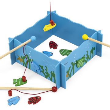 Joc din lemn Viga - Magnetic de pescuit