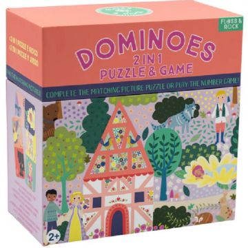Joc pentru copii Floss & Rock - Domino puzzle, basme
