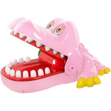 Joc pentru copil Raya Toys - Crocodile Adventure, roz