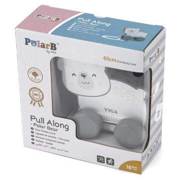 Jucărie de tracțiune Viga - Polar B, Bear