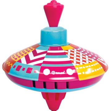Jucărie pentru copii Svoora - Pompon metalic retro Fantasia, Magenta