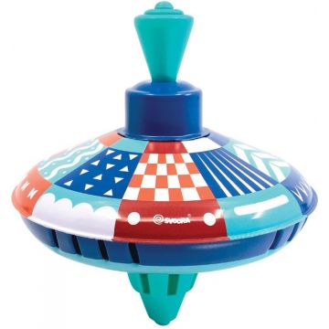 Jucărie Svoora - Pompon metalic retro Fantasia, Cyan